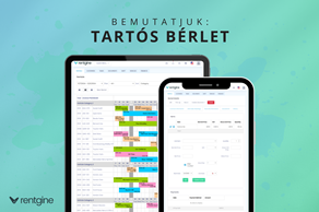 Új funkció a Rentgine-ben: Kezeld a tartós bérleteket és a kilométeróra-nyilvántartást digitálisan
